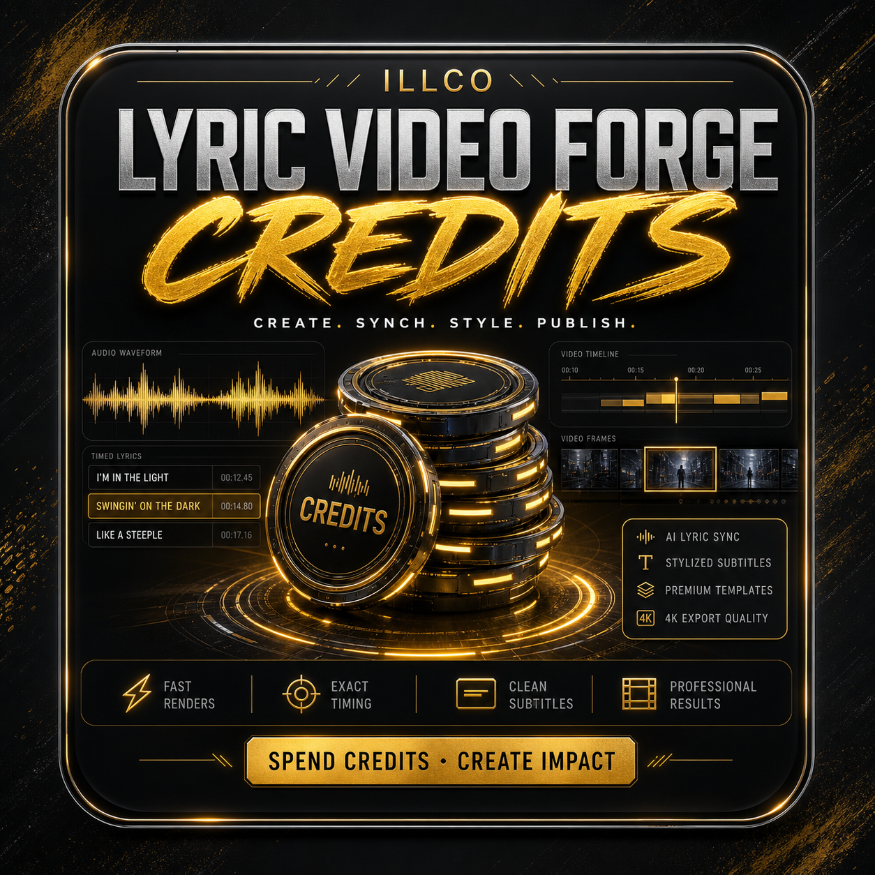 Lyric Video Forge ChatGPT setup image